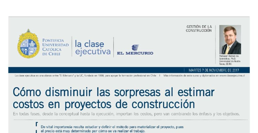 estimar costos en proyectos de construcción, costos