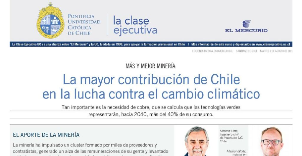 mineria, cambio climatico