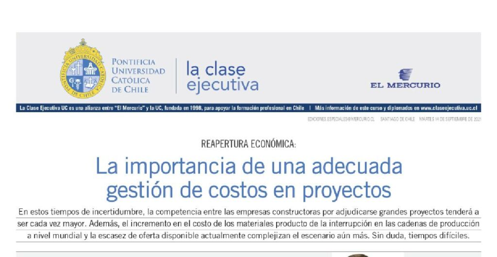 gestión de costo en proyectos, proyectos de construcción, etapas de un estudio de presupuesto