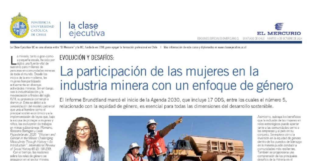 industria minera con enfoque de genero